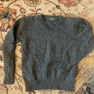 Vintage wool Christys Irish Stores Grey Sweater